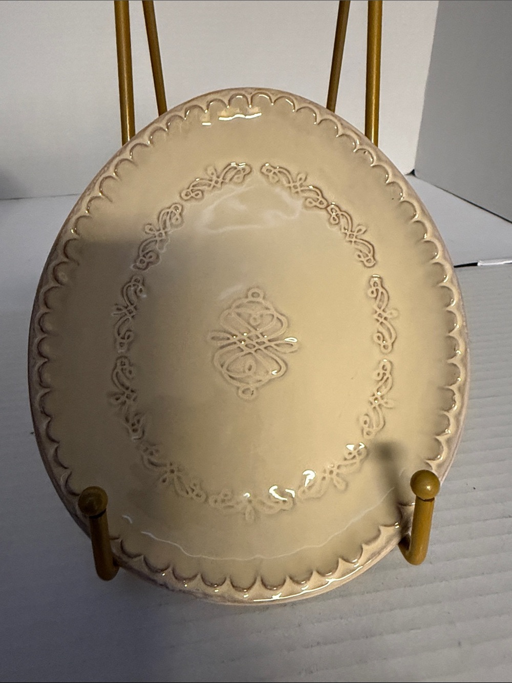 Southern Living Isabella pattern dessert plate